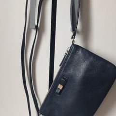Furla 2 in 1 leather bag crossbody and clutch