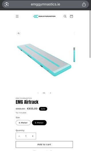 5M EMG Airtrack
