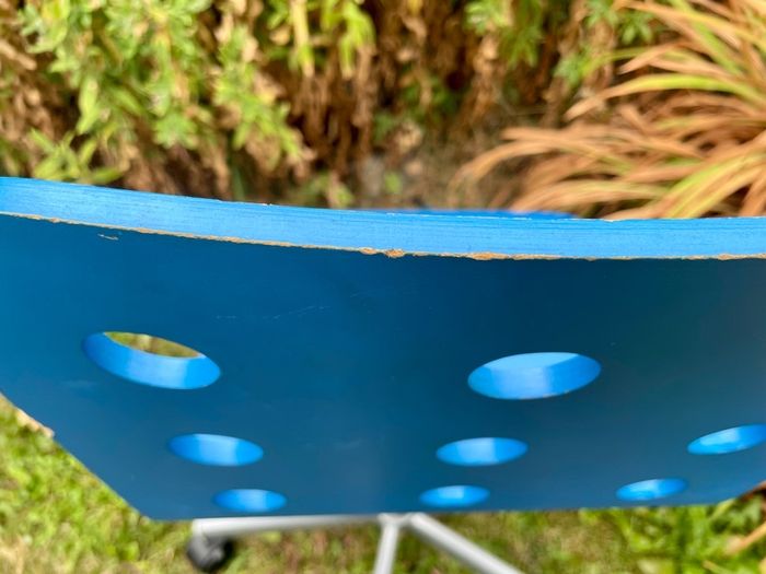 IKEA JULES Junior Childrens Adjustable Swivel Desk Chair Blue