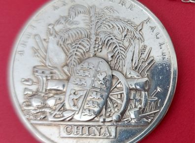 2nd China War 1857-60Campaign Silver Medal