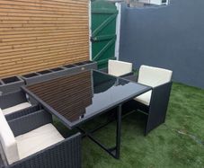 Cube Table and Chairs