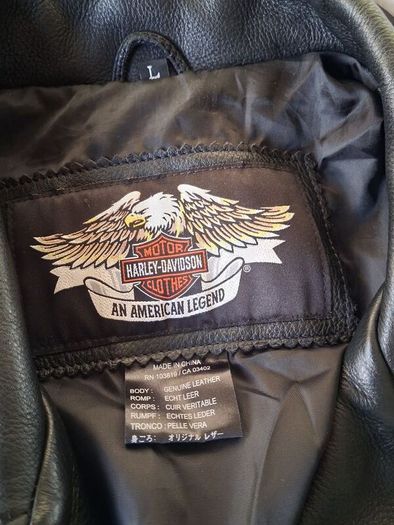 Harley-Davidson leather jacket
