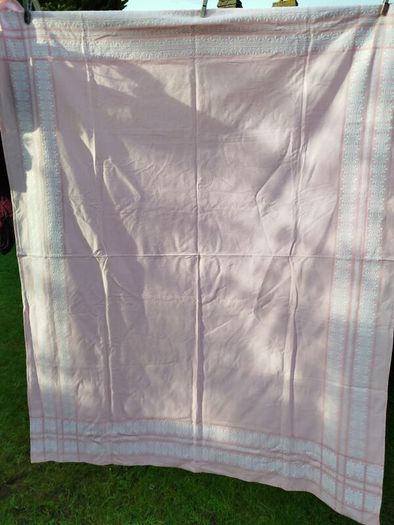Vintage Pink Table Cloth