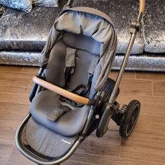 Maxi Cosi Nova3 Pushchair, Tinca car seat, Jade & isofix base