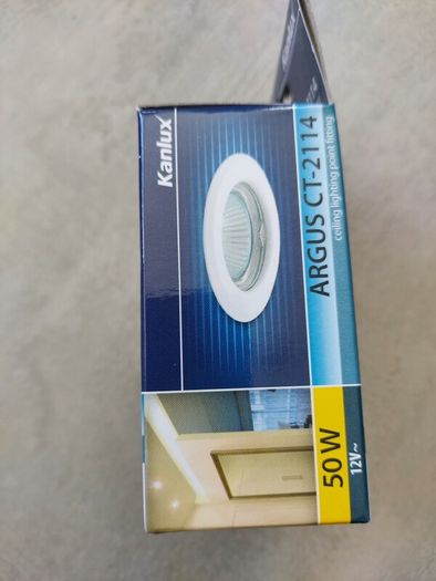 Recessed Ceiling Light Fittings Chrome - New