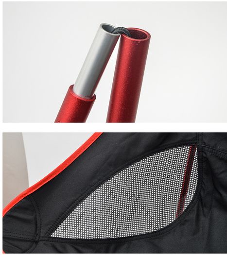 Brand New Outdoor Camping Chairs Folding Moon Chair Portable Extended Hiking Seat Beach Fishing Chair Ultralight Garden Picnic Furniture