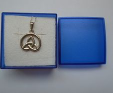 Celtic knot silver pendant, Solvar pendant, jewellery, Celtic jewellery