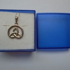 Celtic knot silver pendant, Solvar pendant, jewellery, Celtic jewellery