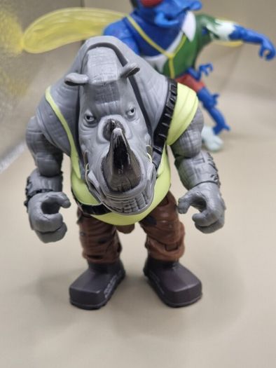 Collection of Playmates Teenage Mutant Ninja Turtles Mayem figures.