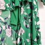 Marc Angelo Green Floral Midi Dress Summer 8UK/36EU Image 4