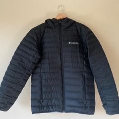 Men's Columbia hooded down jacket coat