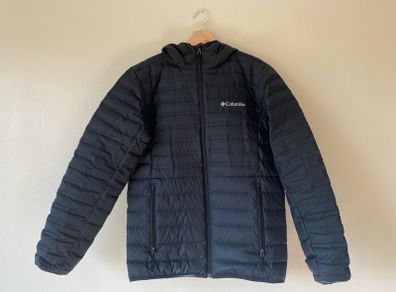 Men's Columbia hooded down jacket coat