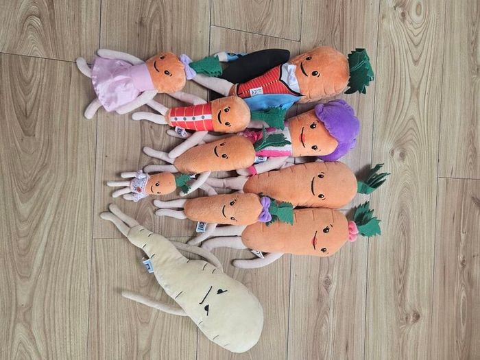 Soft Toy - Carrot Family Plush