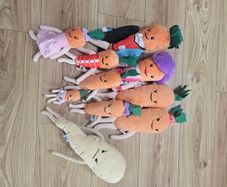 Soft Toy - Carrot Family Plush
