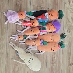 Soft Toy - Carrot Family Plush