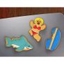 Novelty Shaped Cookie Cutters - Set of 3 | Plastic Image 2