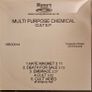 Multi Purpose Chemical "Cult" Rare CD EP Promo Image 2