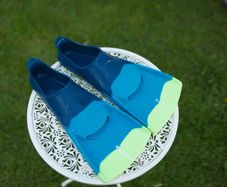 Nabaiji Silifins 500 Short Swim Fins Size 38 Excellent Condition