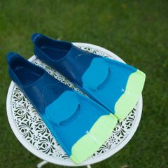 Nabaiji Silifins 500 Short Swim Fins Size 38 Excellent Condition