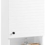 Bathroom Cabinet modern wall mounted with shelves Image 3