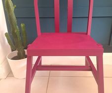 One-of-a-Kind Hand-Painted Chair