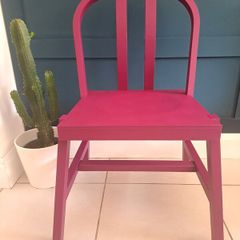 One-of-a-Kind Hand-Painted Chair