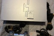 Silver PS2 Console
