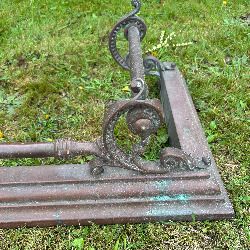 Enhance your hearth with this authentic Victorian brass fender