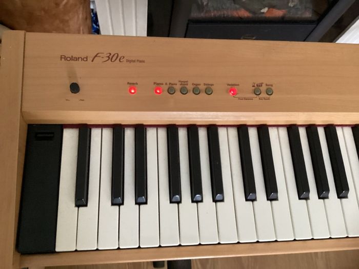 Roland F30e Digital piano and Roland DP - 10 Damper Foot Pedal in Excellent Condition.  (Barely used)