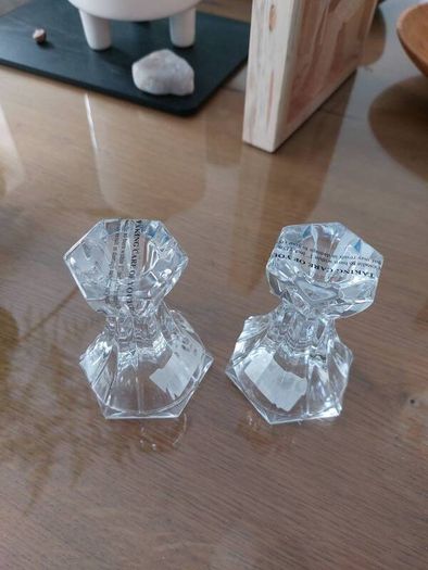 Tipperary Crystal - Candlestick Pair