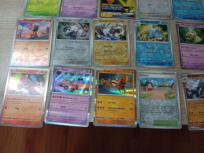 Collection Of Shiny Holo Pokemon Cards Etc 40 Total Good Order-originals
