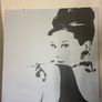 Audrey Hepburn canvas Image 2