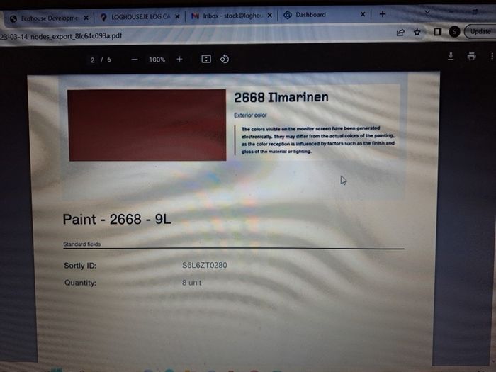 Paint 9 L 5085,5078,2668,5053 and paint 5078 2.7 L