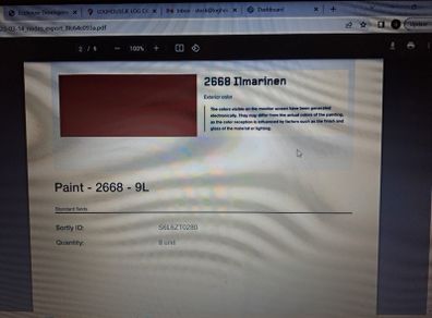 Paint 9 L 5085,5078,2668,5053 and paint 5078 2.7 L