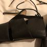 river island black stappy high heels Image 4