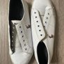 Boys Shoes - White Polo Ralph Lauren trainers feature a signature embroidered pony logo and a streamlined design: Size 3.5 UK / EUR 35 Image 3