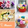 20 x 30g Balls of Assorted Double Knitting Yarn, Colored Acrylic Yarn Set with 2 Crochet Hooks, 2 Needles, 8 Crochet Image 4