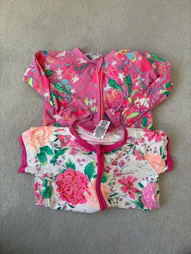 2 x Colourful Bonds Wondersuits