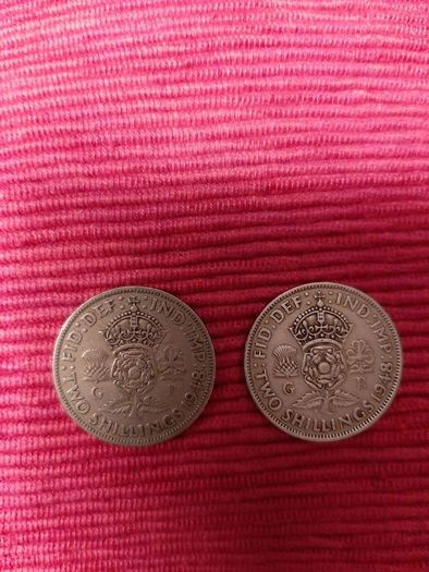 George VI two shillings 1948