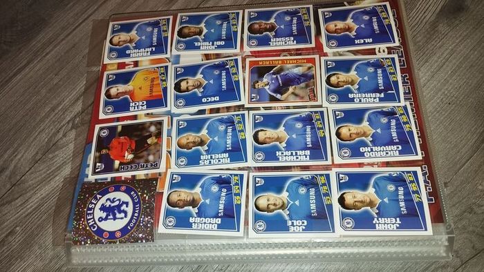 Topps Total Football Chelsea 2009 Stickers