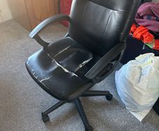 Black Office swivel chair