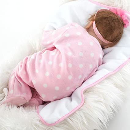 22 inches 55 cm Reborn Dolls Vinyl Soft Silicone