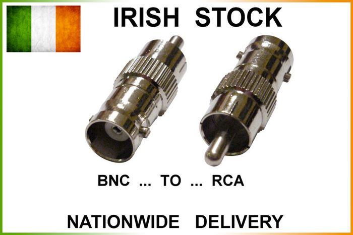 BNC to RCA adapter CCTV Video