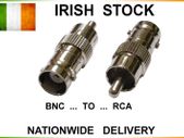 BNC to RCA adapter CCTV Video