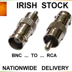 BNC to RCA adapter CCTV Video