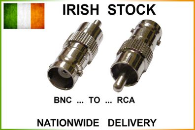 BNC to RCA adapter CCTV Video