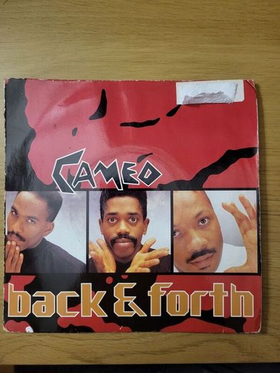 Cameo Back And Forth Remix 7 inch Single 1988