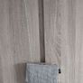 silver rhinestones fringe clutch Image 2