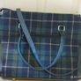Brand New Mucros Weavers Emily Tweed Bag Blackwatch Plaid Image 4