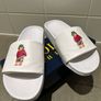 UNISEX Ralph Lauren Pool Slides Barely Used - like a new Image 2